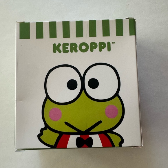 NEW Hello Kitty and Friends Keroppi & Milkshake Flocked 2.5" Figure Set - Picture 2 of 2
